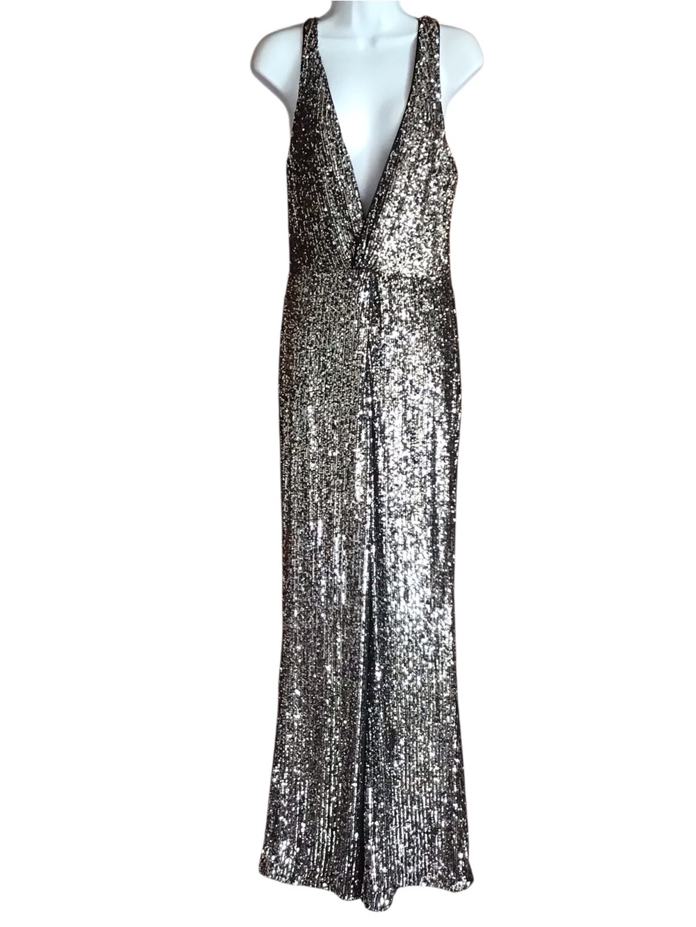 NBD x Revolve Sequin Jumpsuit NEW